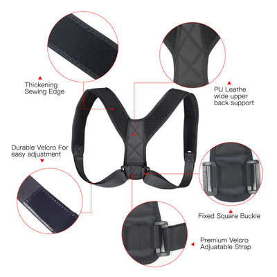 getspinehealth - Medical Clavicle Posture Corrector Adult Children Back Support Belt Corset Orthopedic